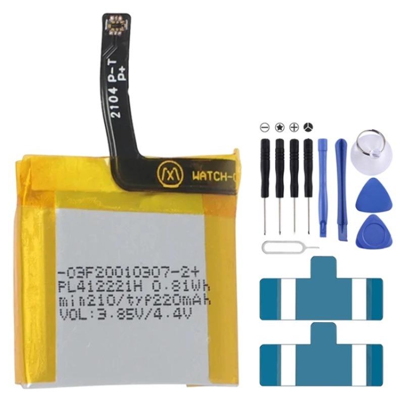 PL412221H 3.85V 220mAh Replace - مراجعة Smartwatch A1914 وسعره