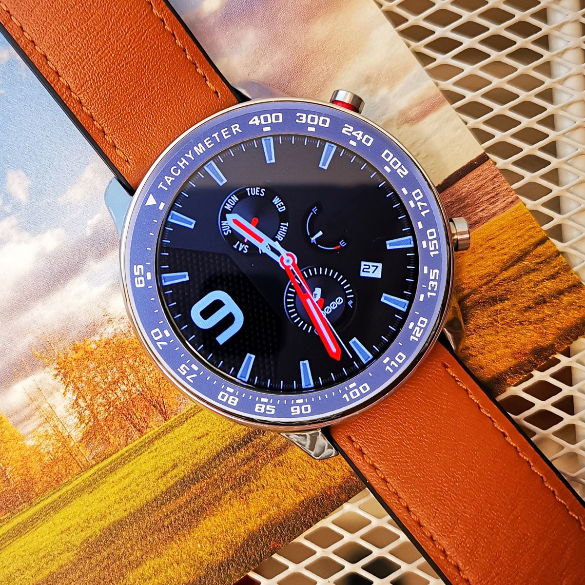 Metal Watch Bezel Ring 47Mm St - مراجعة Smartwatch Case وسعره