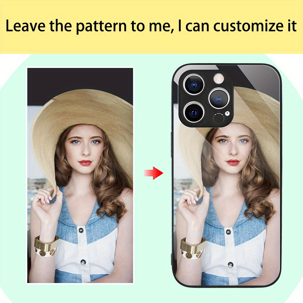 Custom Photo Mirror Glass Case - مراجعة Screen Protector Film وسعره