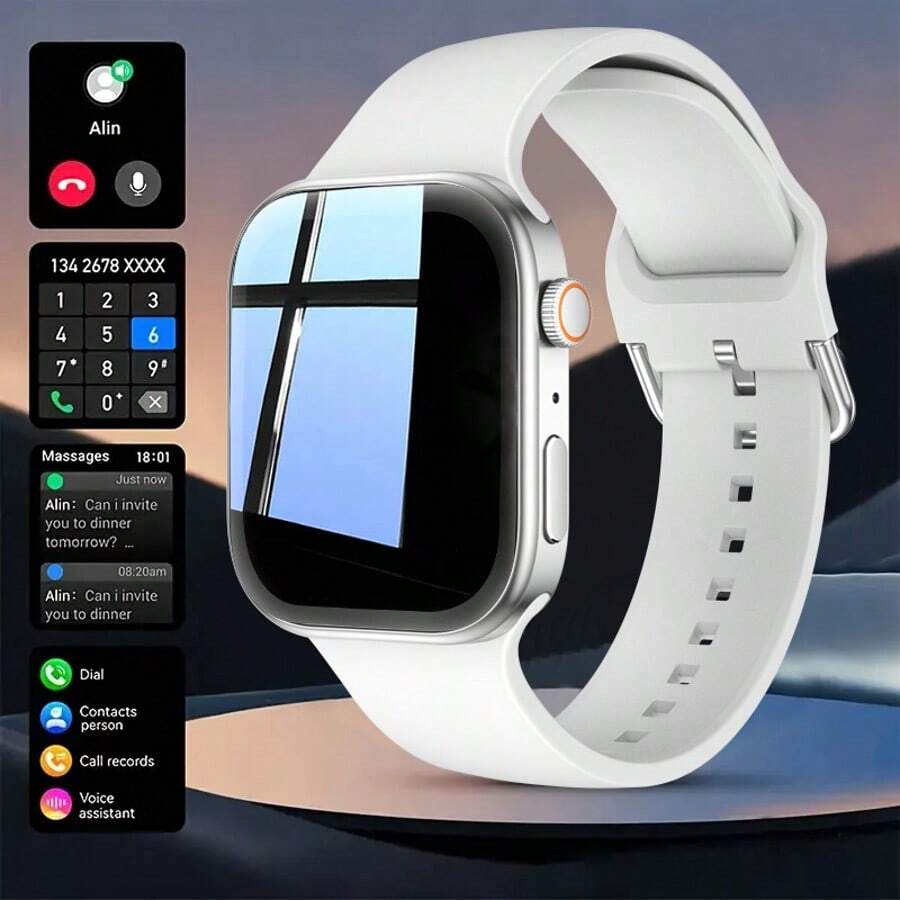 New Smartwatch with Wireless C - مراجعة Smartwatch Touch وسعره