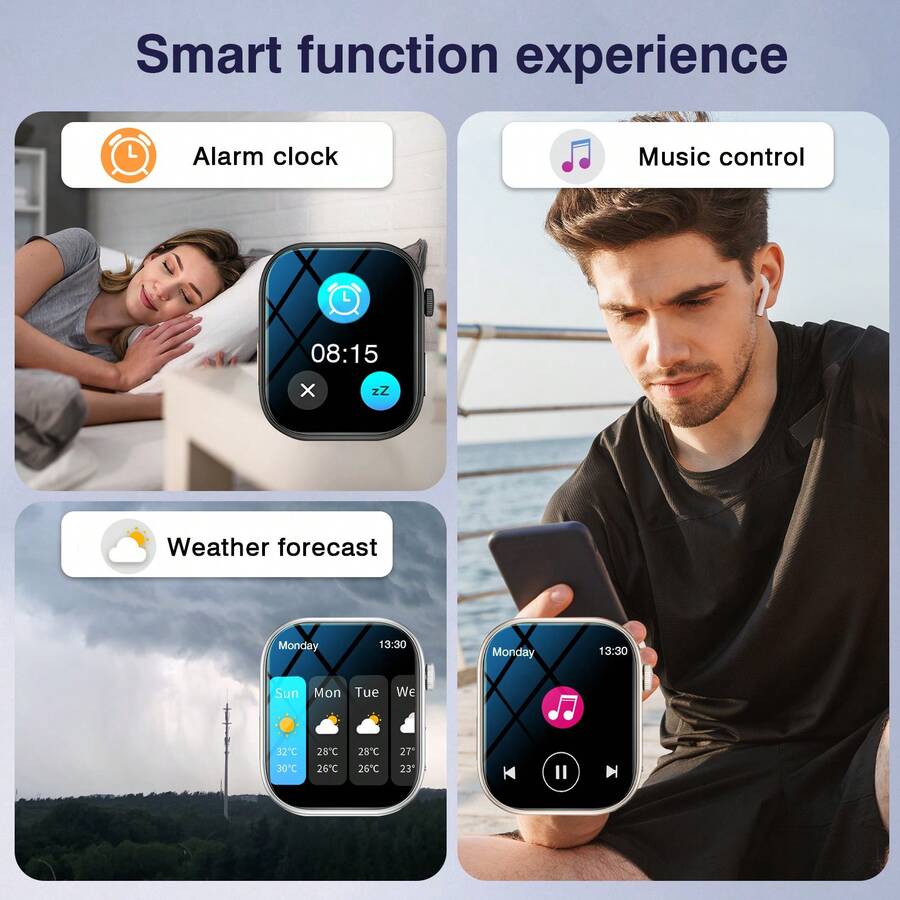 New Smartwatch with Wireless C - مراجعة Smartwatch Touch وسعره