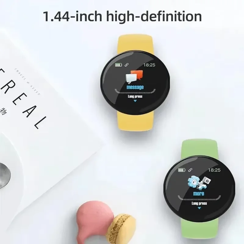 Children D18 Smartwatch Square - مراجعة Android Smartwatch Accessories وسعره