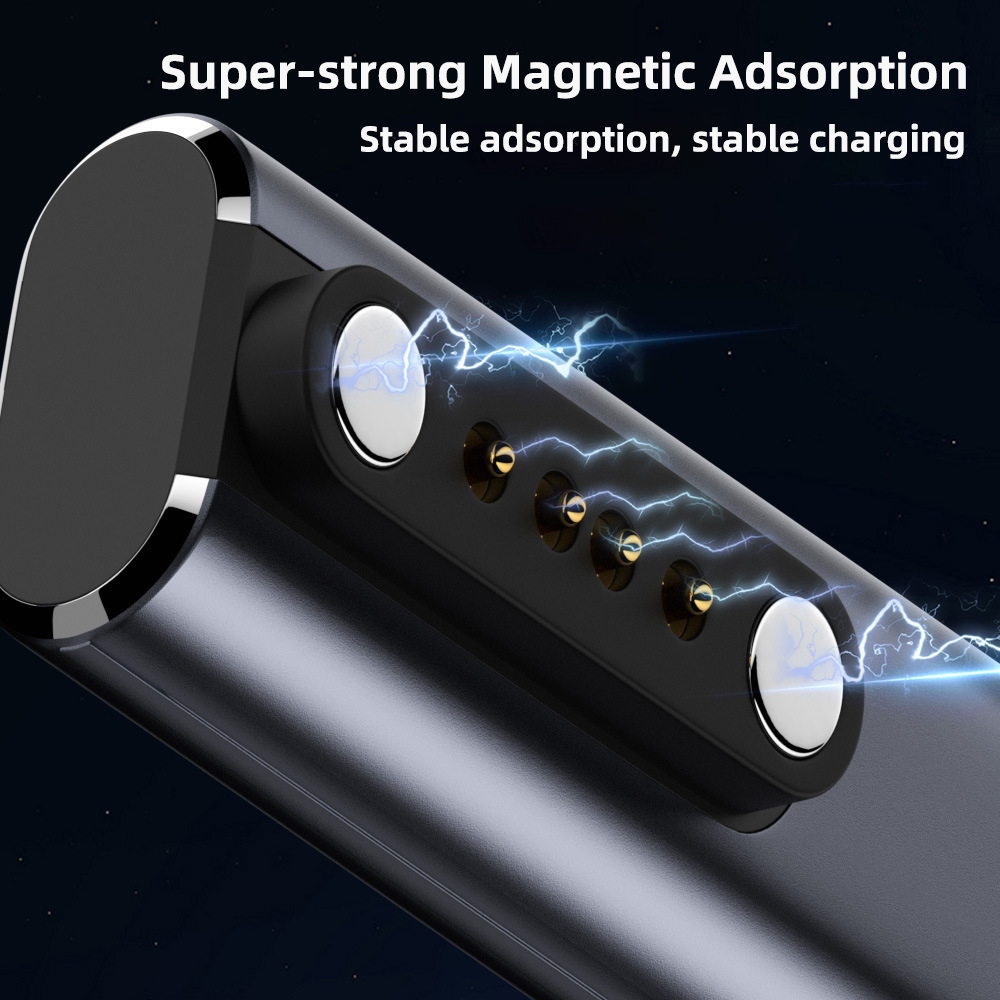 Magnetic Charger Adapter Type  - مراجعة Smartwatch Headset وسعره