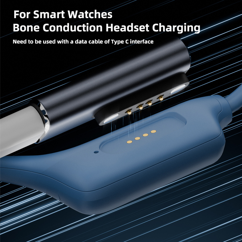 Magnetic Charger Adapter Type  - مراجعة Smartwatch Headset وسعره