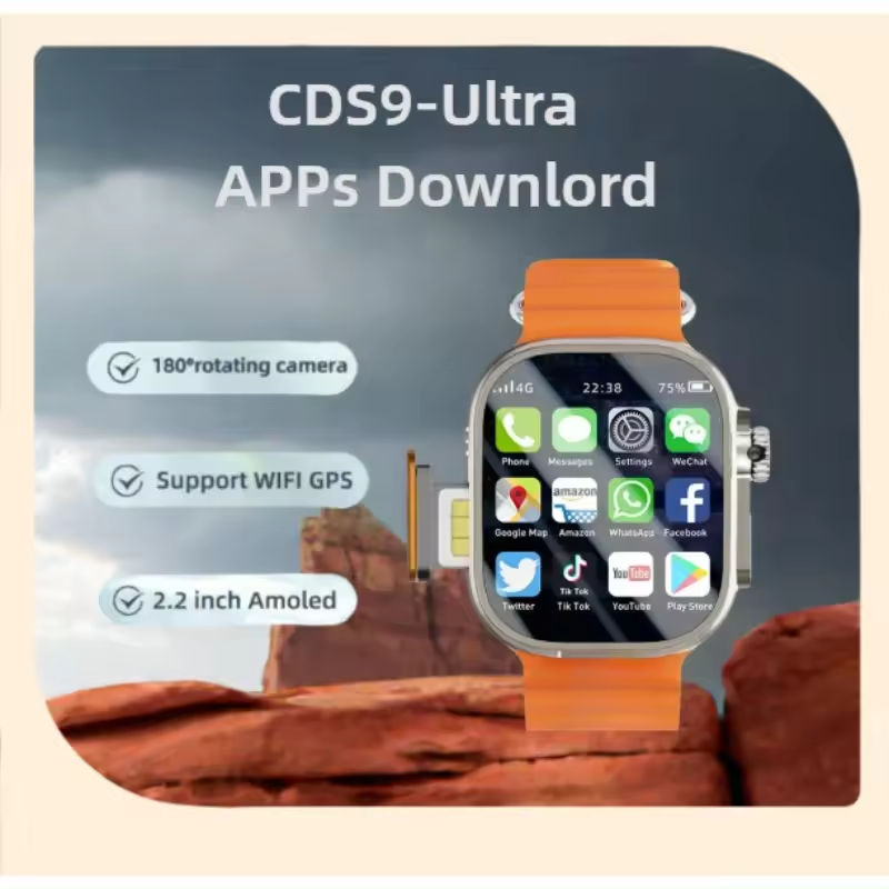 CDS9 Ultra smartwatch 4G netwo - مراجعة Smartwatch Store وسعره