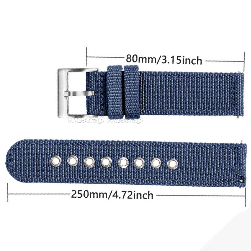 Nylon Strap 18mm 20mm 22mm Ban - مراجعة Nylon Nato Strap وسعره