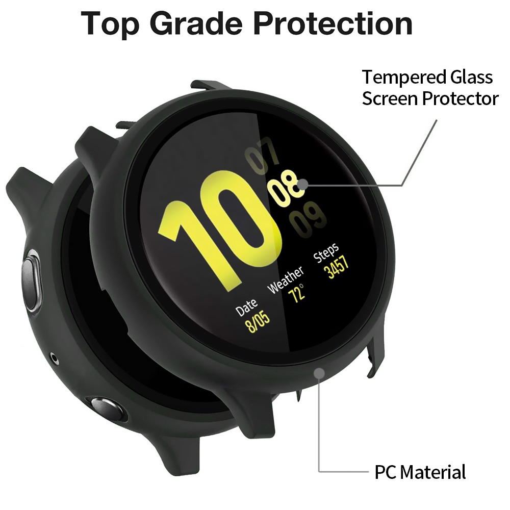 Case+Glass For Samsung Galaxy  - مراجعة Samsung Smartwatch Accessories وسعره