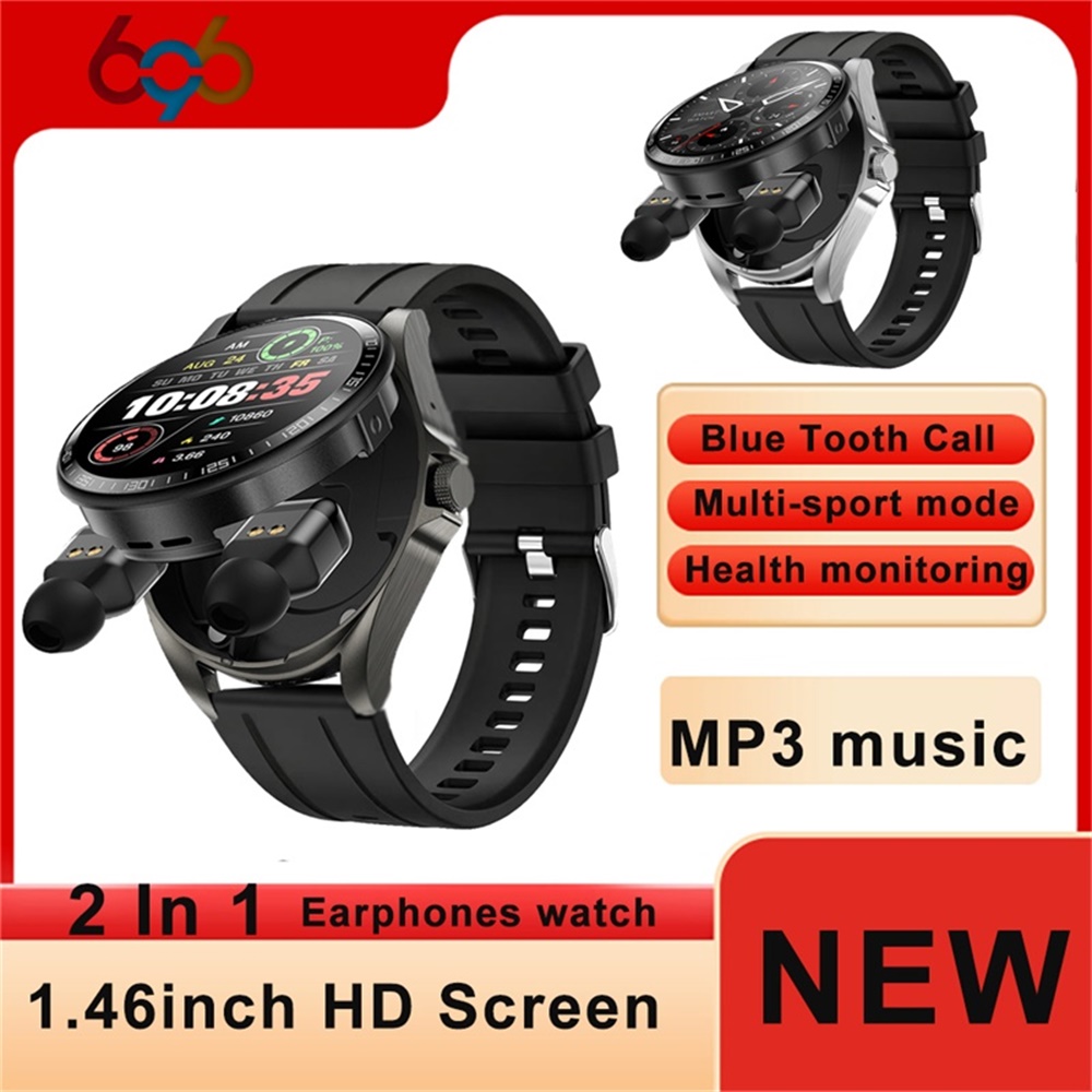 696 New Smart Watch Headphones - مراجعة Smartwatch Headset وسعره