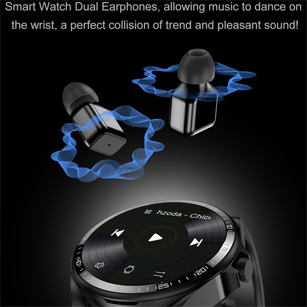 696 New Smart Watch Headphones - مراجعة Smartwatch Headset وسعره