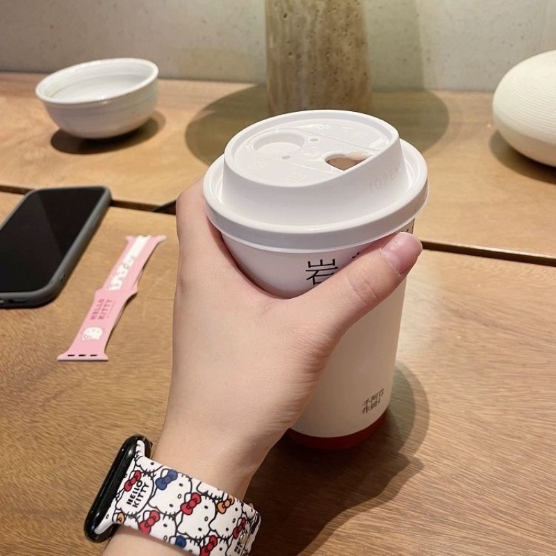 Anime Sanrio Cute Hello Kitty  - مراجعة Apple Smartwatch Accessories وسعره