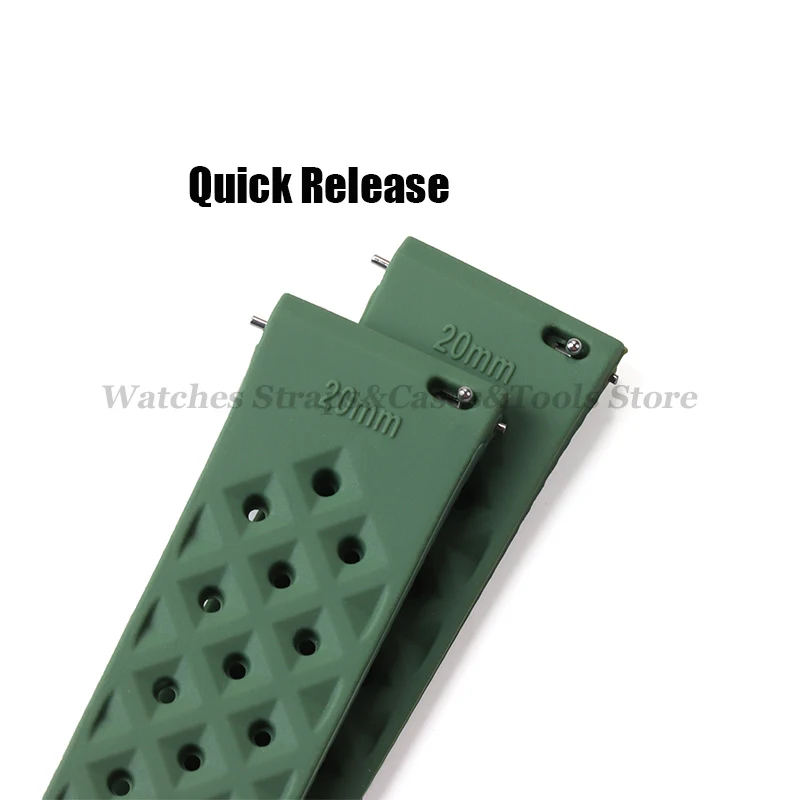 Tropic Silicone Watch Strap 18 - مراجعة Fossil Smartwatch Accessories وسعره