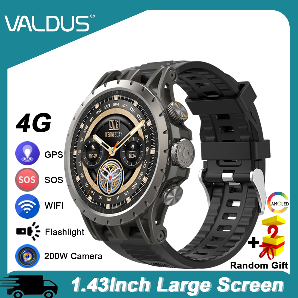 VALDUS 4G Smartwatch For Man W - مراجعة Smartwatch Instagram وسعره