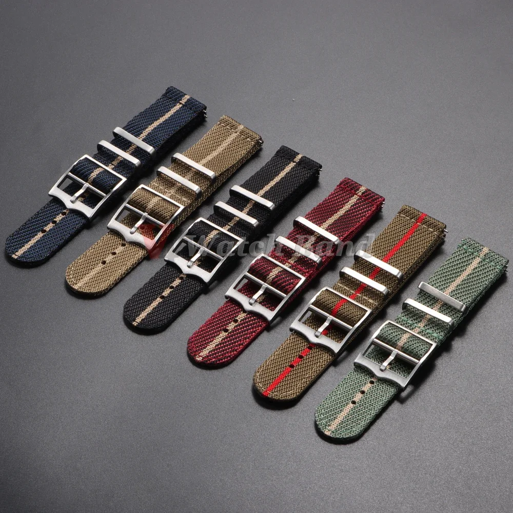 20 22mm Nylon Strap for Tudor  - مراجعة Nylon Nato Strap وسعره