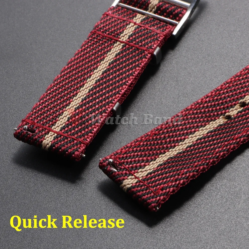 20 22mm Nylon Strap for Tudor  - مراجعة Nylon Nato Strap وسعره