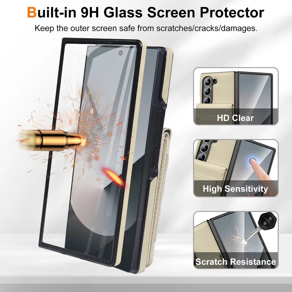 Retro Pure Color Leather Phone - مراجعة Screen Protector Film وسعره