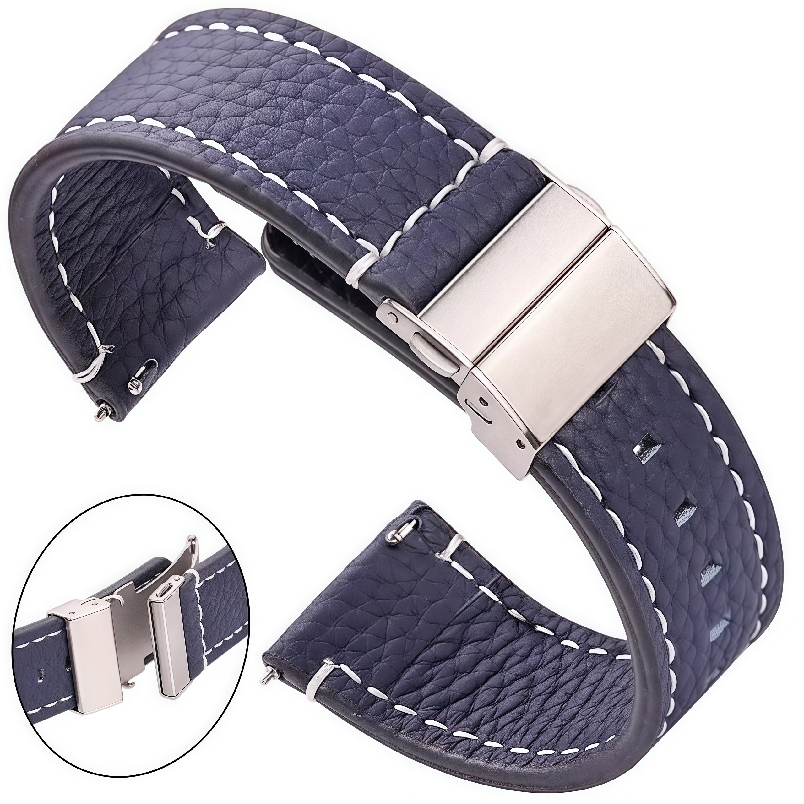 Genuin Leather Watchbands For  - مراجعة Nylon Nato Strap وسعره