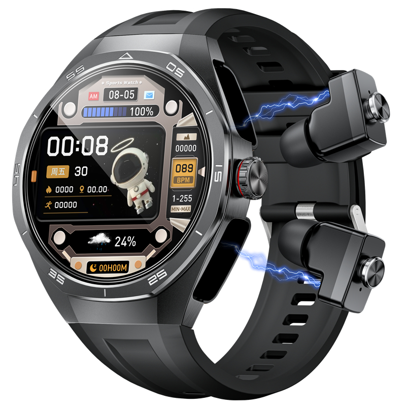 2026 NEW For Android TWS Music - مراجعة Smartwatch Headset وسعره
