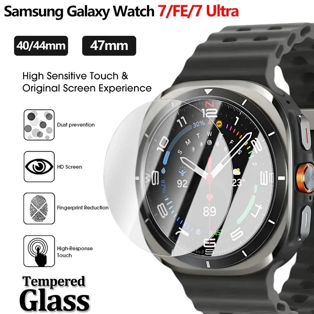Tempered Glass For Samsung Gal - مراجعة Samsung Smartwatch Accessories وسعره