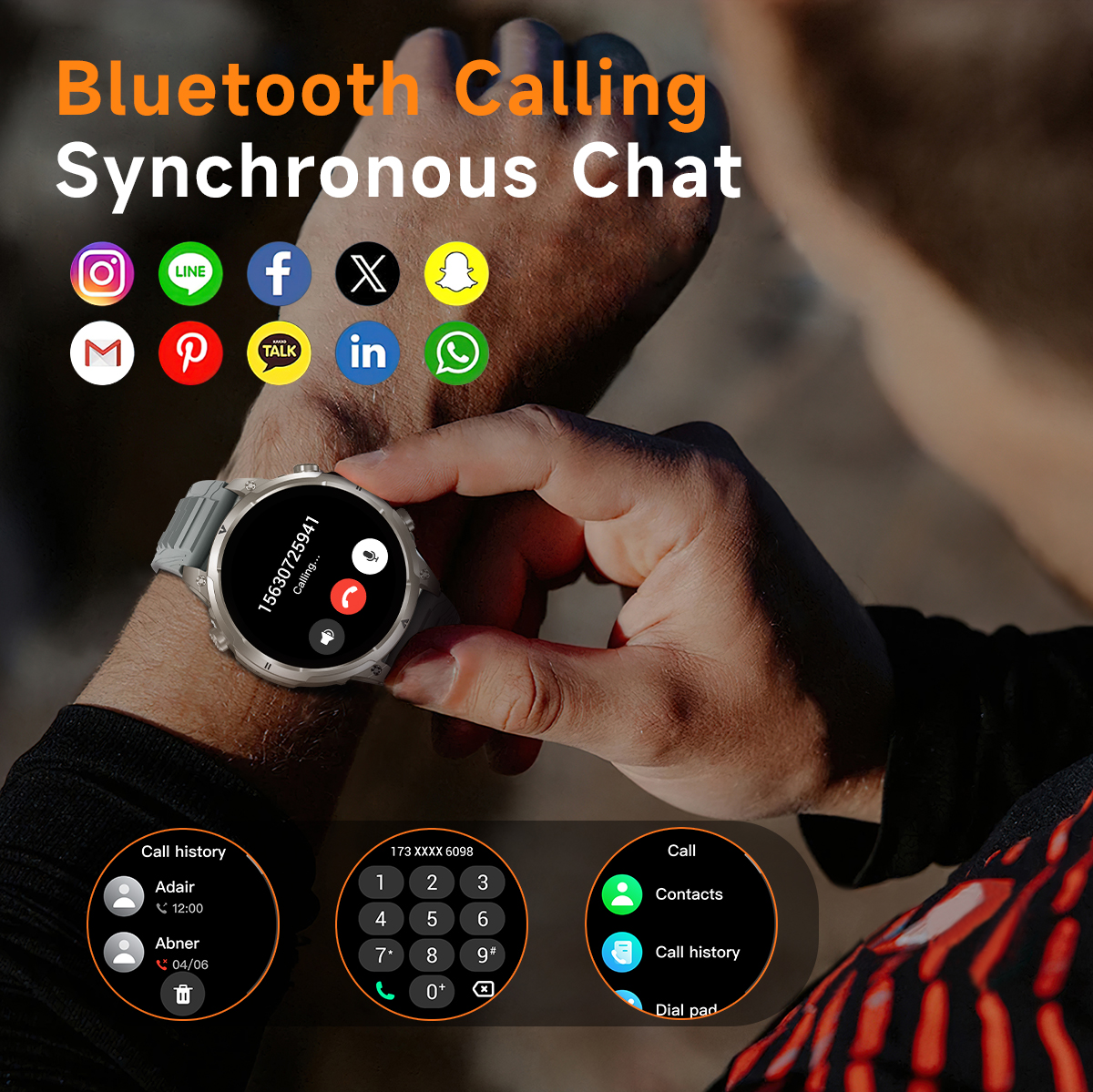 Outdoor GPS Sports Smart Watch - مراجعة Smartwatch Touch وسعره