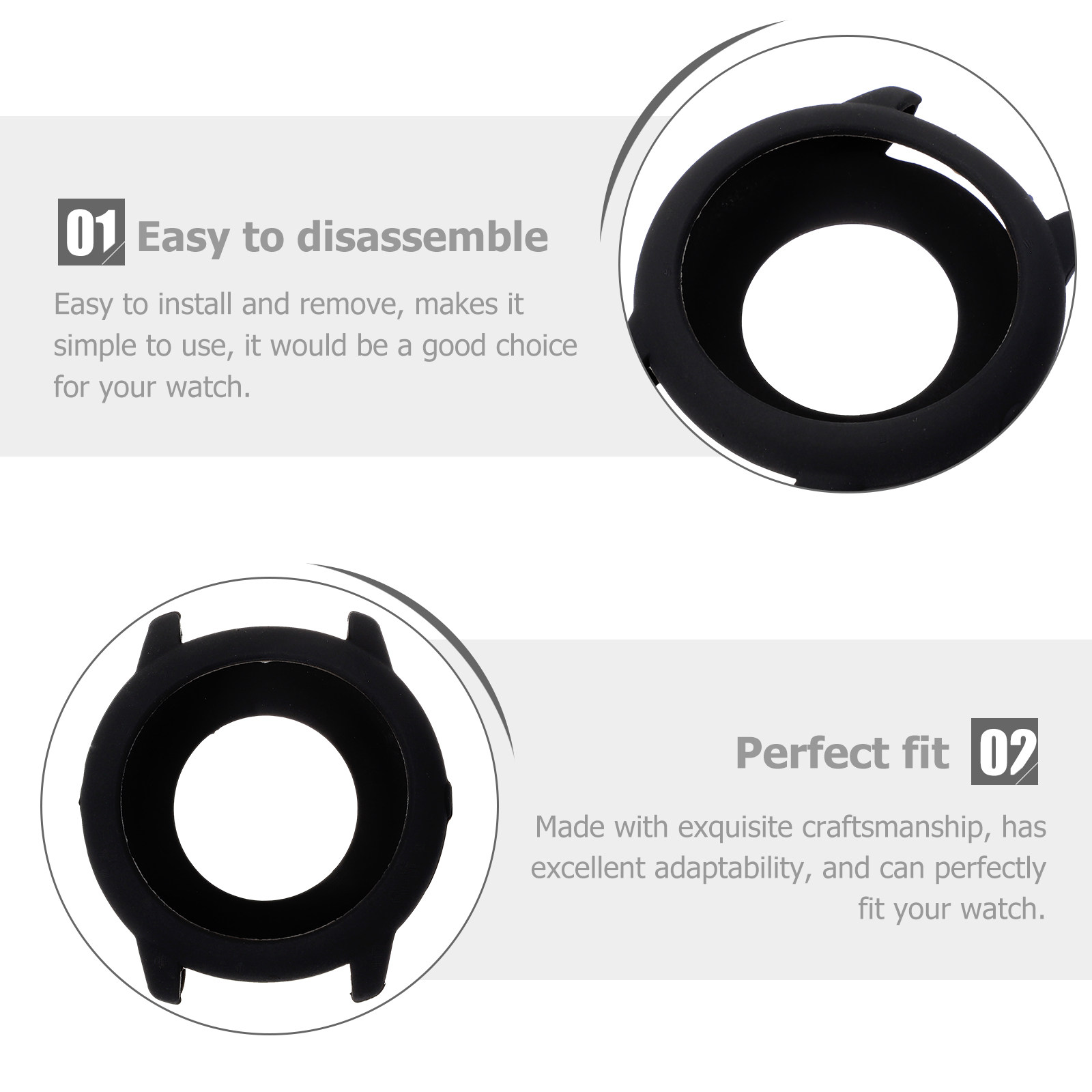 1Pcs Exquisite Fashionable Sil - مراجعة Smartwatch Case وسعره