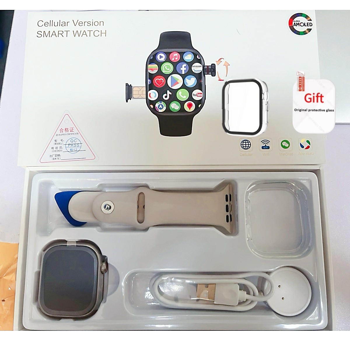 CD99 Smart Watch 8GB RAM AMOLE - مراجعة Smartwatch Instagram وسعره