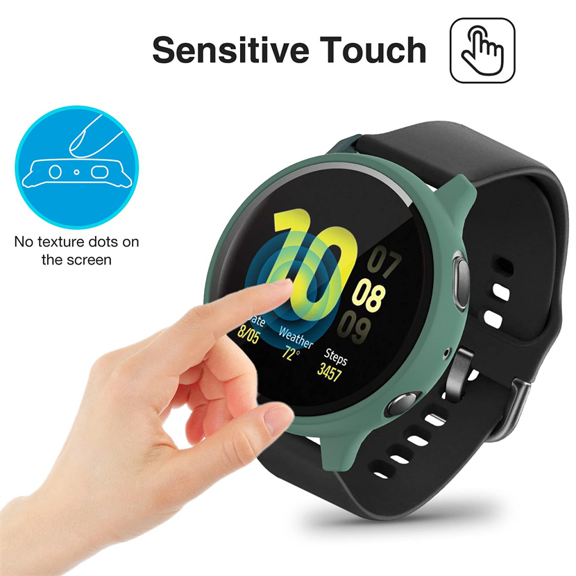 Tempered Glass Case for Samsun - مراجعة Samsung Smartwatch Accessories وسعره