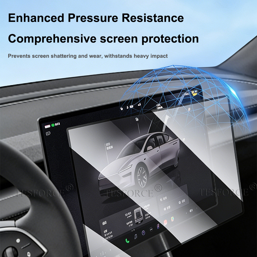 For Tesla Model Y Juniper 2026 - مراجعة Screen Protector Film وسعره