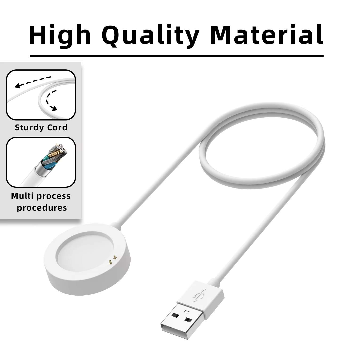 Magnetic USB Charging Cable fo - مراجعة Android Smartwatch Accessories وسعره