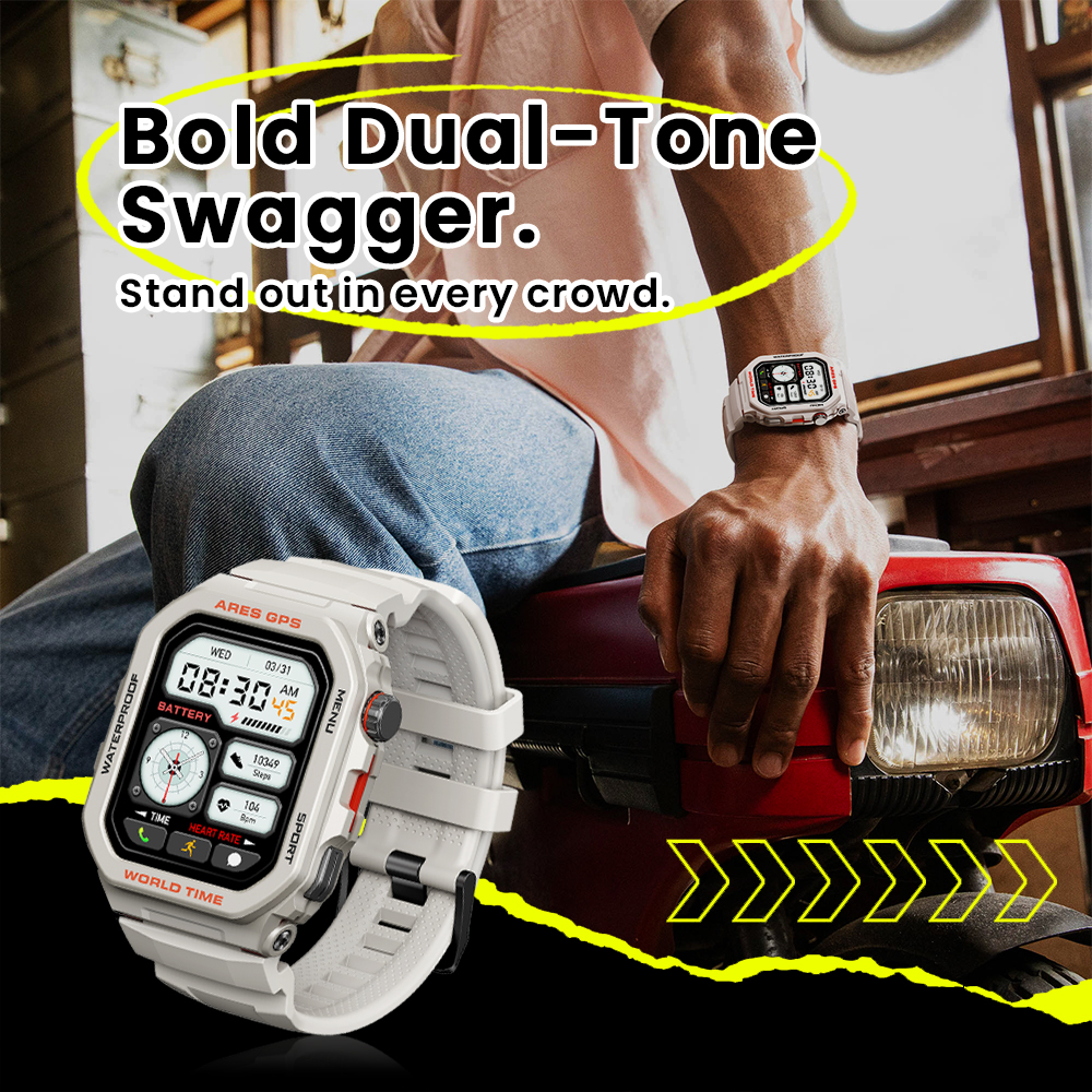 New Zeblaze Ares GPS Smart Wat - مراجعة Smartwatch Instagram وسعره