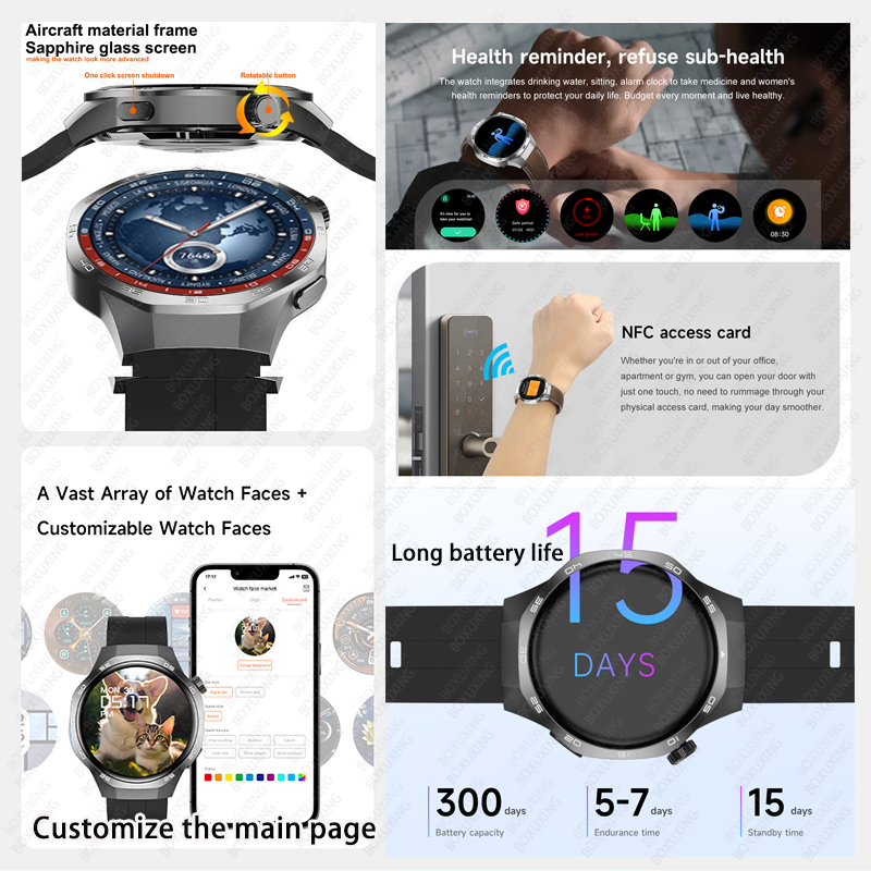 2026 New BOXUXING Watch 5 MAX  - مراجعة Smartwatch Instagram وسعره