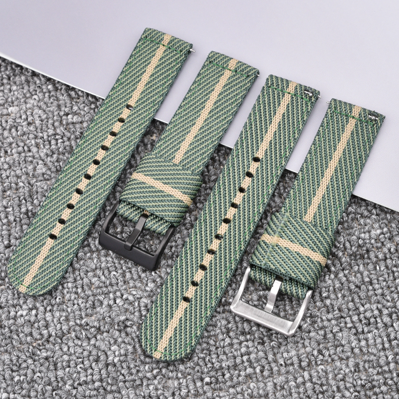 Woven Nylon Strap 18mm 20mm 22 - مراجعة Nylon Nato Strap وسعره