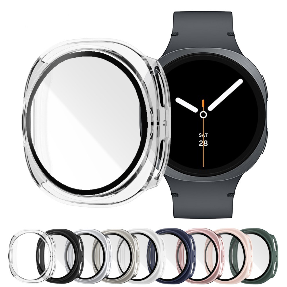 Tempered Glass+Case for Samsun - مراجعة Samsung Smartwatch Accessories وسعره