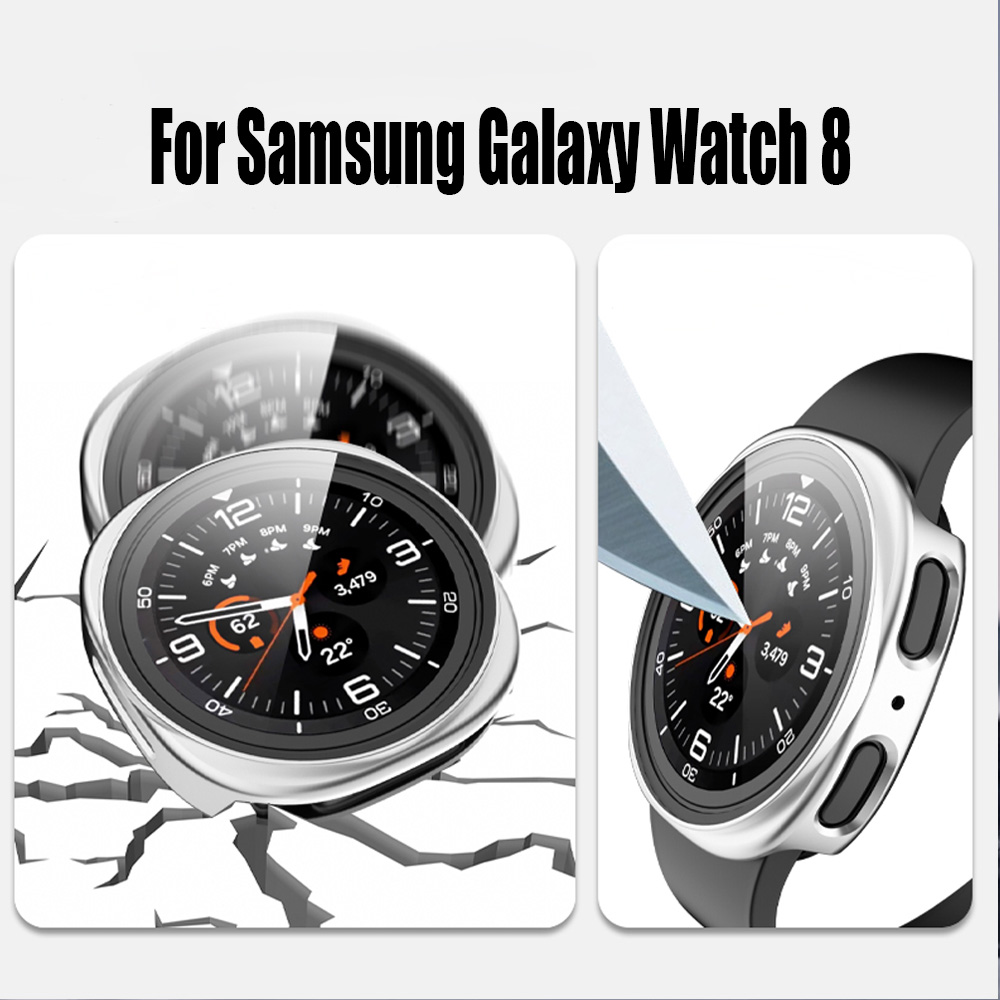 Tempered Glass+Case for Samsun - مراجعة Samsung Smartwatch Accessories وسعره