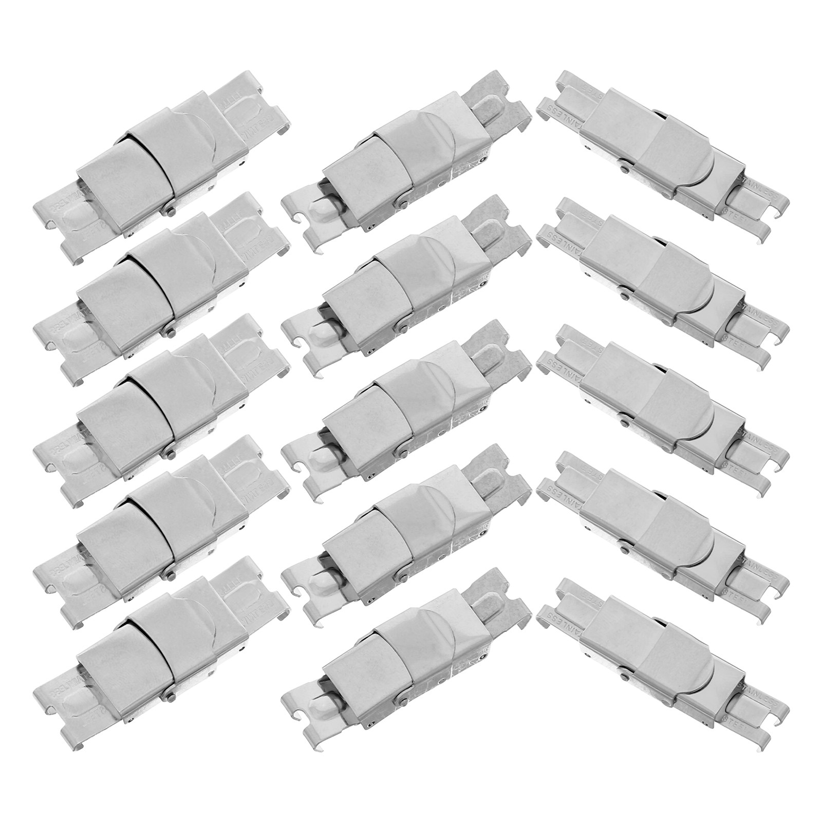 15Pcs Hand Watch Stainless Ste - مراجعة Stainless Mesh Band وسعره