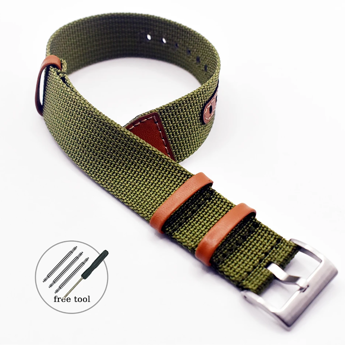 Soft Watch Bracelet for Seiko  - مراجعة Nylon Nato Strap وسعره