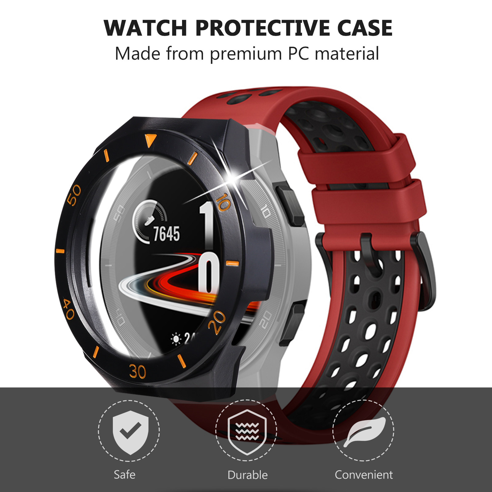 1Pcs Exquisite Pc Watch Protec - مراجعة Smartwatch Case وسعره