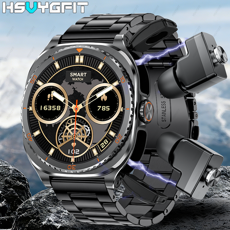 New watch earphones 2-in-1 sma - مراجعة Smartwatch Headset وسعره