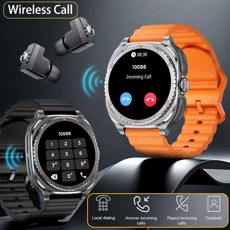 New watch earphones 2-in-1 sma - مراجعة Smartwatch Headset وسعره