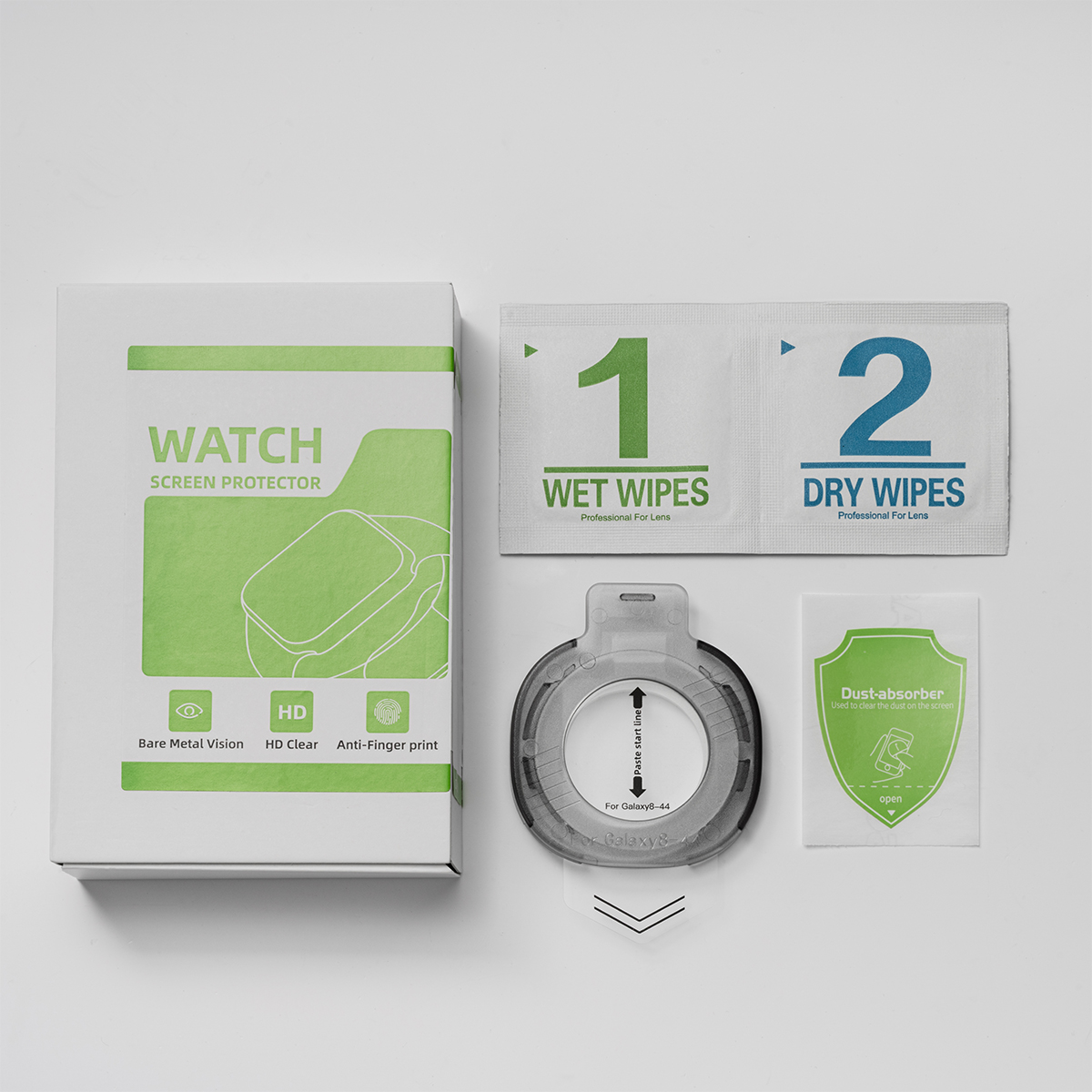 Tempered Glass Protector For S - مراجعة Samsung Smartwatch Accessories وسعره