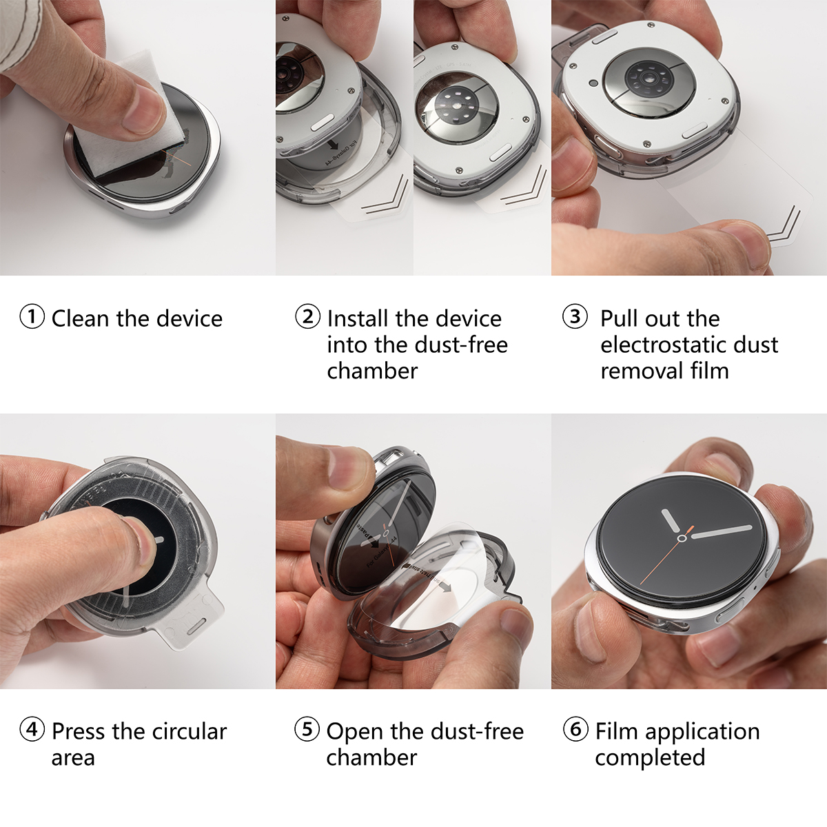 Tempered Glass Protector For S - مراجعة Samsung Smartwatch Accessories وسعره