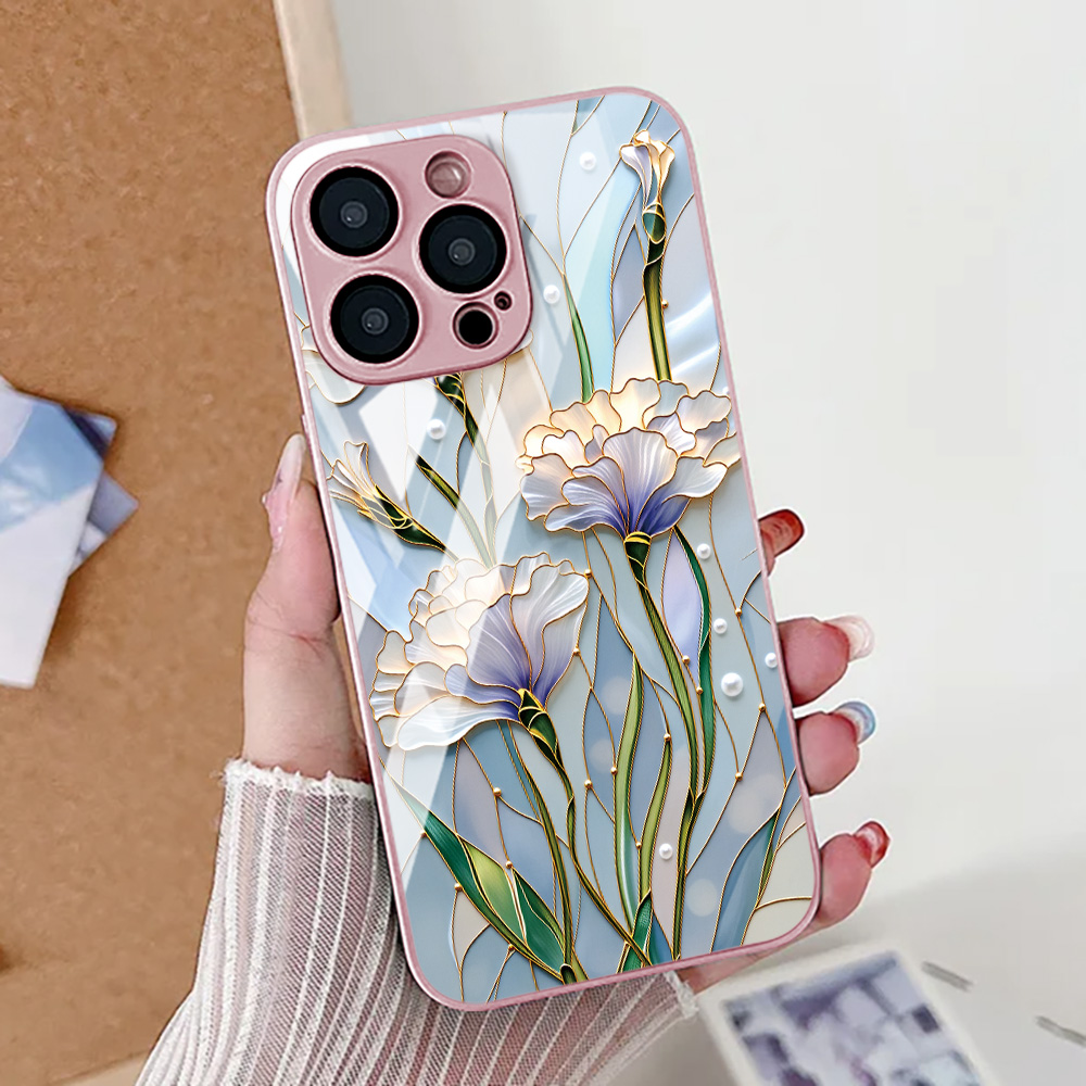 Lotus Flower Phone Case For iP - مراجعة Screen Protector Film وسعره