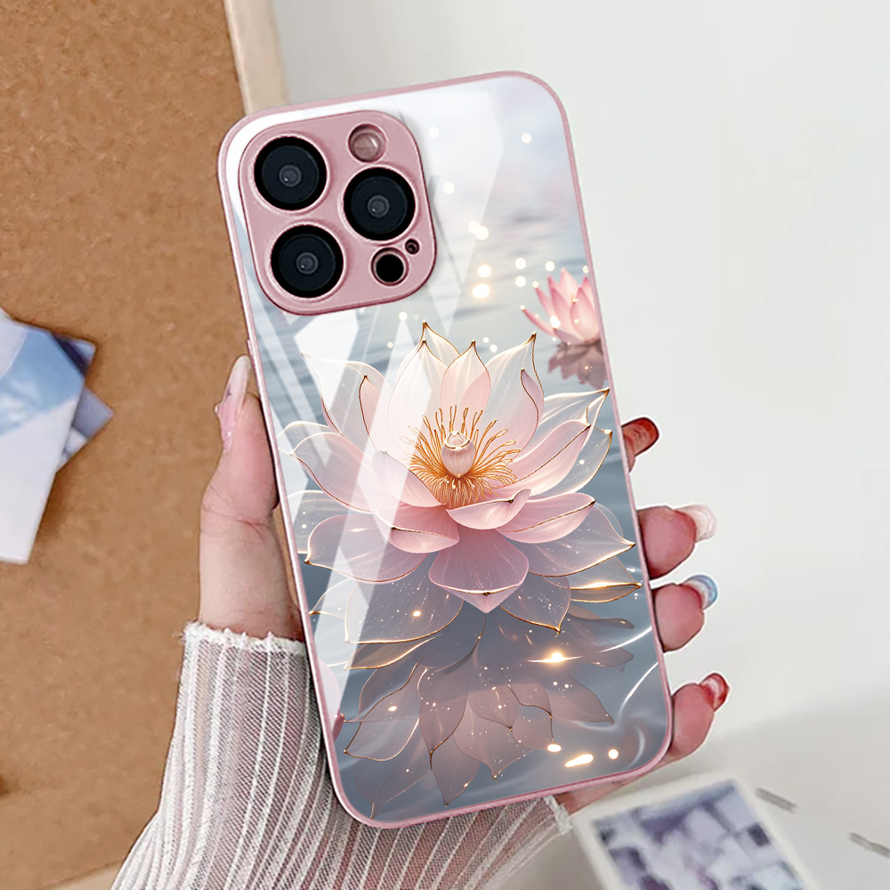 Lotus Flower Phone Case For iP - مراجعة Screen Protector Film وسعره