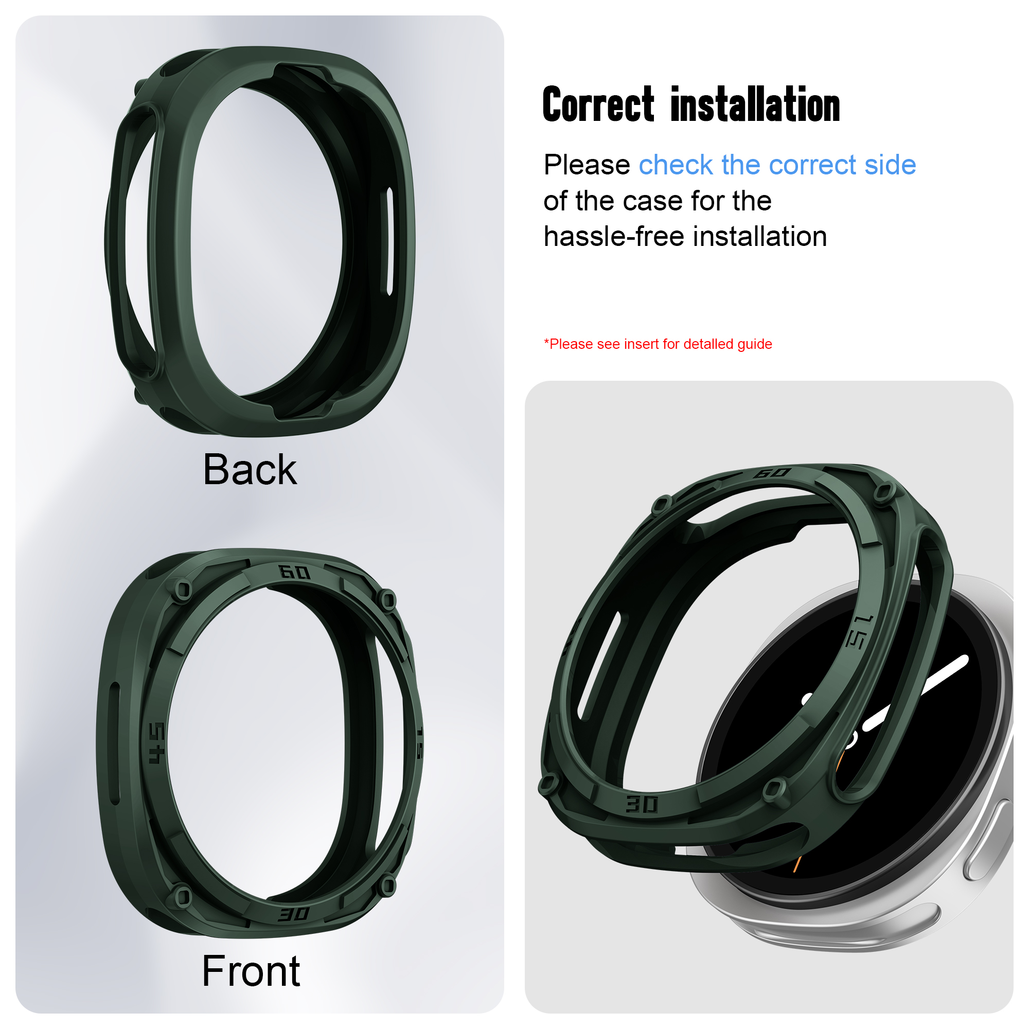 Rugged Bezel Case for Samsung  - مراجعة Samsung Smartwatch Accessories وسعره