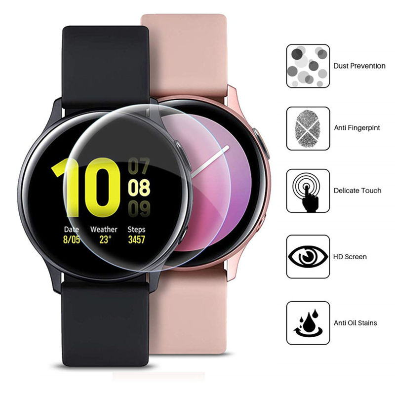 2pcs Full Protective film For  - مراجعة Samsung Smartwatch Accessories وسعره