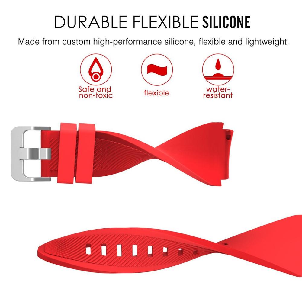 22mm Silicone Strap For Realme - مراجعة Fossil Smartwatch Accessories وسعره