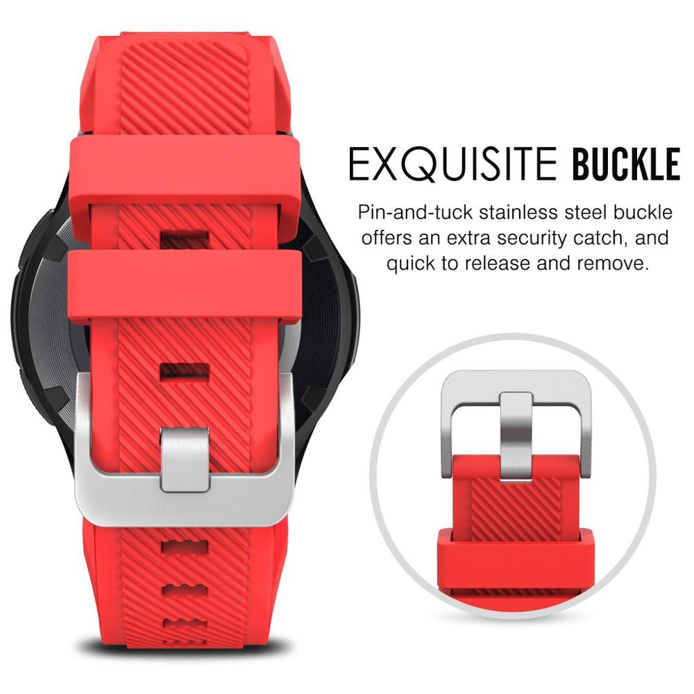 22mm Silicone Strap For Realme - مراجعة Fossil Smartwatch Accessories وسعره