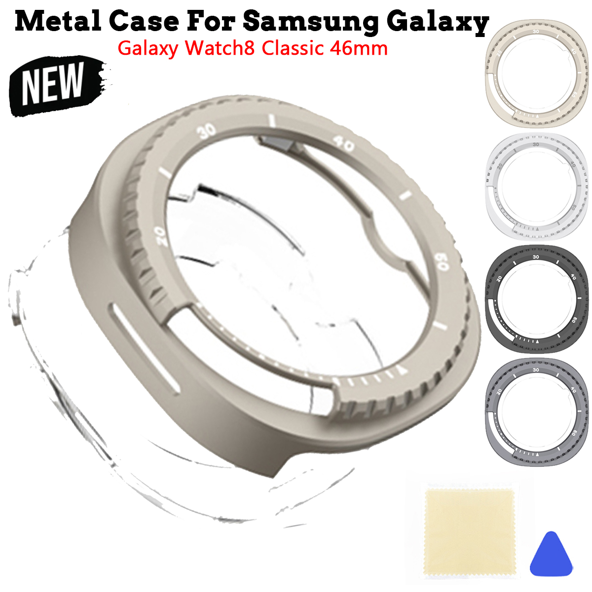 For Galaxy Watch8 Classic 46mm - مراجعة Android Smartwatch Accessories وسعره