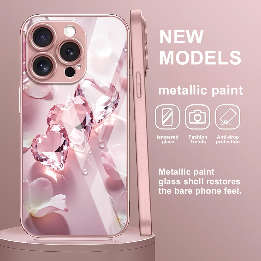 Pink Butterfly Tempered Glass  - مراجعة Screen Protector Film وسعره