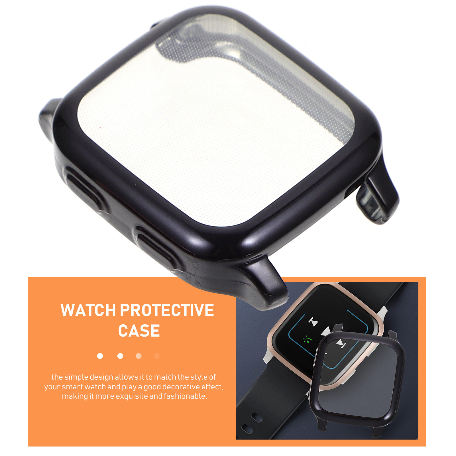 3Pcs Fashionable Tpu Watch Pro - مراجعة Smartwatch Case وسعره