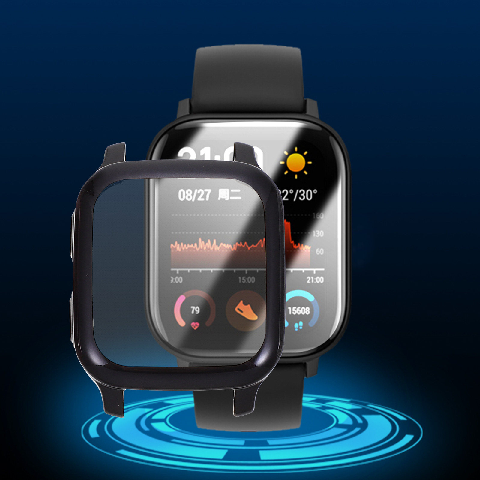 3Pcs Fashionable Tpu Watch Pro - مراجعة Smartwatch Case وسعره